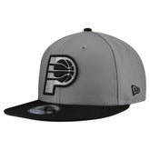 New Era - Indiana Pacers Core Logo Storm Gray Two-Tone 9FIFTY Snapback Hat - Gray