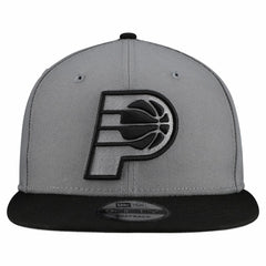 New Era - Indiana Pacers Core Logo Storm Gray Two-Tone 9FIFTY Snapback Hat - Gray