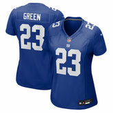 Art Green New York Giants Women's Team Game Jersey Royal - Nike