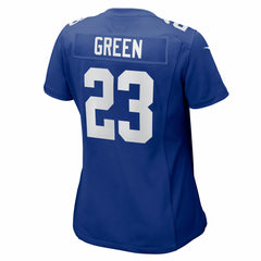 Art Green New York Giants Women's Team Game Jersey Royal - Nike