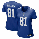 Beaux Collins New York Giants Women's Team Game Jersey Royal - Nike