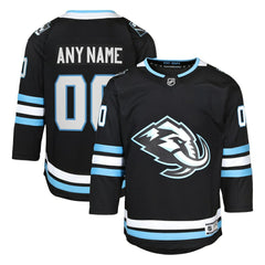 Utah Mammoth - Youth Home Premier Custom Jersey Black