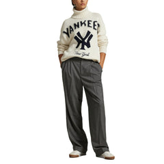 Yankees Polo Ralph Lauren Women's Wool-Blend Turtleneck Sweater Online