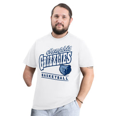 NBA - Memphis Grizzlies G-III Sports by Carl Banks Adaptive Headliner T-Shirt - White