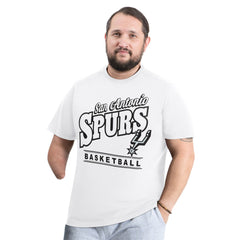 NBA - San Antonio Spurs G-III Sports by Carl Banks Adaptive Headliner T-Shirt - White