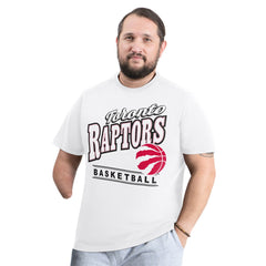 NBA - Toronto Raptors G-III Sports by Carl Banks Adaptive Headliner T-Shirt - White
