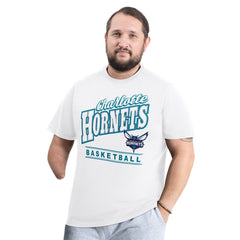 NBA - Charlotte Hornets G-III Sports by Carl Banks Adaptive Headliner T-Shirt - White