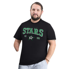 Dallas Stars - G-III Sports by Carl Banks Adaptive Classic Team Graphic T-Shirt Black