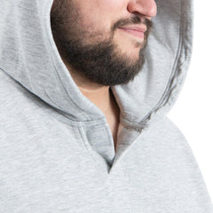 Los Angeles Kings - G-III Sports by Carl Banks Adaptive Classic Team Spirit Fleece Hoodie Gray