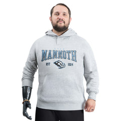 Utah Mammoth - G-III Sports by Carl Banks Adaptive Classic Team Spirit Fleece Hoodie Gray