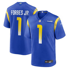 Emmanuel Forbes Jr. Los Angeles Rams Team Game Jersey Royal - Nike