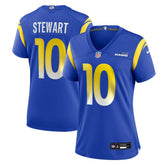 Josaiah Stewart Los Angeles Rams Women's Team Game Jersey Royal - Nike