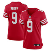 Skyy Moore San Francisco 49ers Women's Team Game Jersey Scarlet - Nike