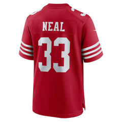 Siran Neal San Francisco 49ers Team Game Jersey Scarlet - Nike