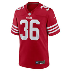 Marques Sigle San Francisco 49ers Team Game Jersey Scarlet - Nike