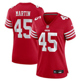 Nick Martin San Francisco 49ers Women's Team Game Jersey Scarlet - Nike