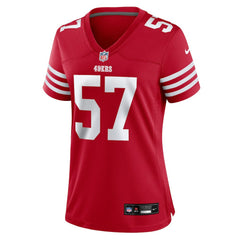 Luke Gifford San Francisco 49ers Women's Team Game Jersey Scarlet - Nike