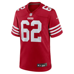 Austen Pleasants San Francisco 49ers Team Game Jersey Scarlet - Nike