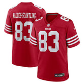 Marquez Valdes-Scantling San Francisco 49ers Team Game Jersey Scarlet - Nike