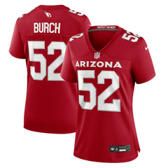 Jordan Burch Arizona Cardinals Women's Team Game Jersey Cardinal - Nike