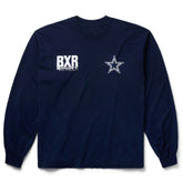 Dallas Cowboys Born x Raised Unisex Long Sleeve Local T-Shirt Navy - NFL
