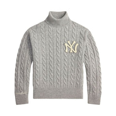 New York Yankees Polo Ralph Lauren Wool Turtleneck Sweater On Sale