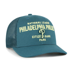 Philadelphia Phillies '47 Contemporary Hitch Adjustable Trucker Hat Lifestyle