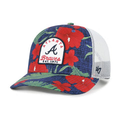 Atlanta Braves '47 Beachside Adjustable Trucker Hat On Sale