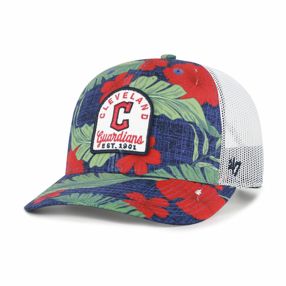 Cleveland Guardians '47 Beachside Adjustable Trucker Hat Lifestyle