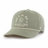 Miami Marlins '47 Canyon Ranchero Hitch Adjustable Hat Lifestyle