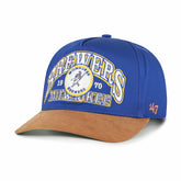 Milwaukee Brewers '47 Cooperstown Break Wood Suede Hitch Adjustable Hat Sale