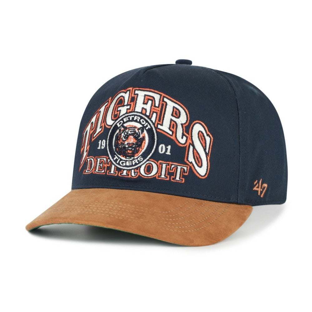 Detroit Tigers '47 Cooperstown Break Wood Suede Hitch Adjustable Hat Online