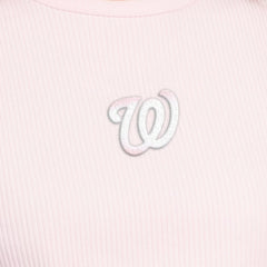 Washington Nationals Starter Women's Pastels Ribbed Tank Top Lifestyle