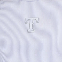 Texas Rangers Starter Women's Pastels Ribbed Tank Top Online