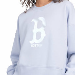 Boston Red Sox Starter Women's Pastels Boxy Fleece Sweatshirt Sale
