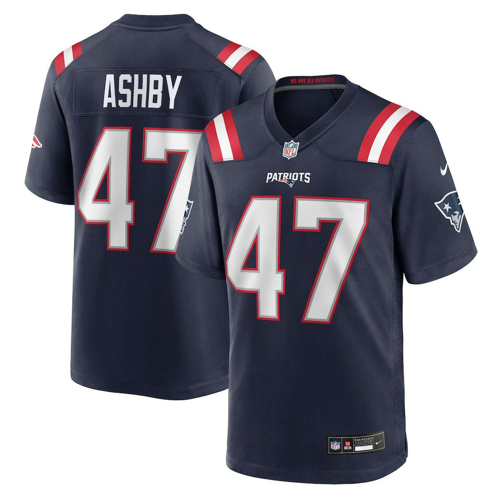 Julian Ashby New England Patriots Team Game Jersey Navy - Nike