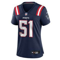 Jack Gibbens New England Patriots Women's Team Game Jersey Navy - Nike