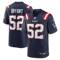 Marcus Bryant New England Patriots Team Game Jersey Navy - Nike