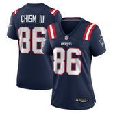 Efton Chism III New England Patriots Women's Team Game Jersey Navy - Nike