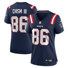 Efton Chism III New England Patriots Women's Team Game Jersey Navy - Nike