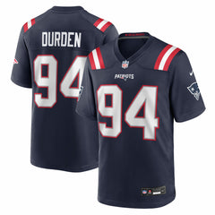 Cory Durden New England Patriots Team Game Jersey Navy - Nike