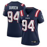 Cory Durden New England Patriots Women's Team Game Jersey Navy - Nike