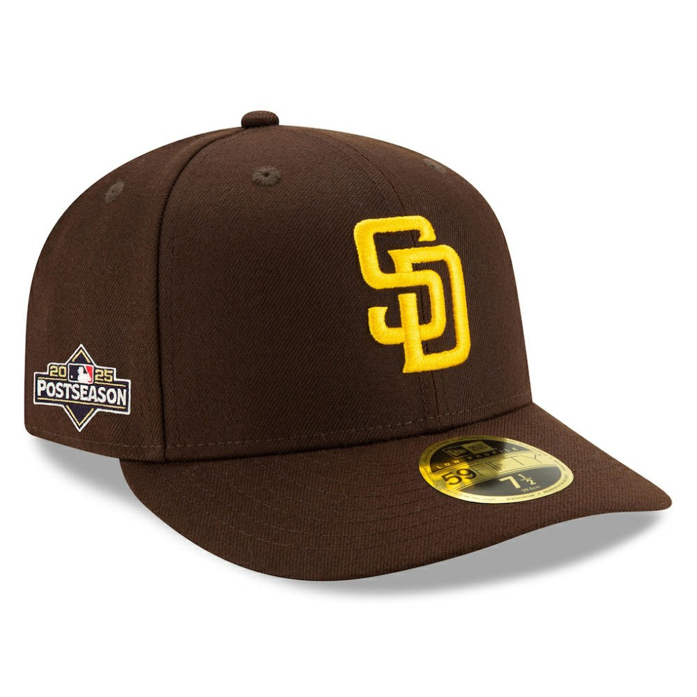 San Diego Padres New Era 2025 MLB Postseason Side Patch Low Profile 59FIFTY Fitted Hat discount