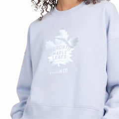 Toronto Maple Leafs - Starter Women's Boxy Cropped Sweatshirt Blue