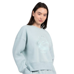 Vancouver Canucks - Starter Women's Boxy Cropped Sweatshirt Green