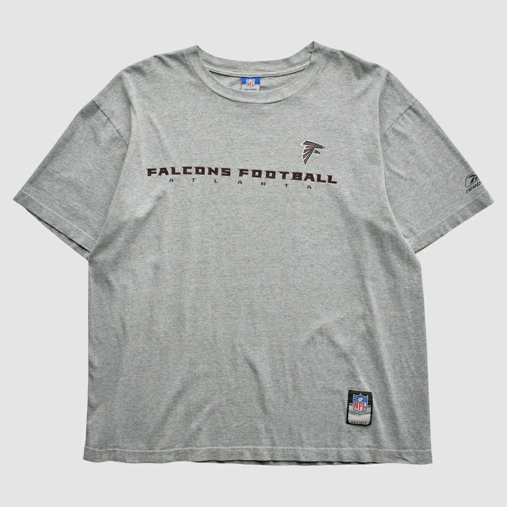 Atlanta Falcons Reebok 2000s T-Shirt Gray Vintage - Fanatics