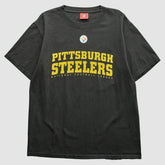 Pittsburgh Steelers NFL 2000s T-Shirt Black Vintage - Fanatics