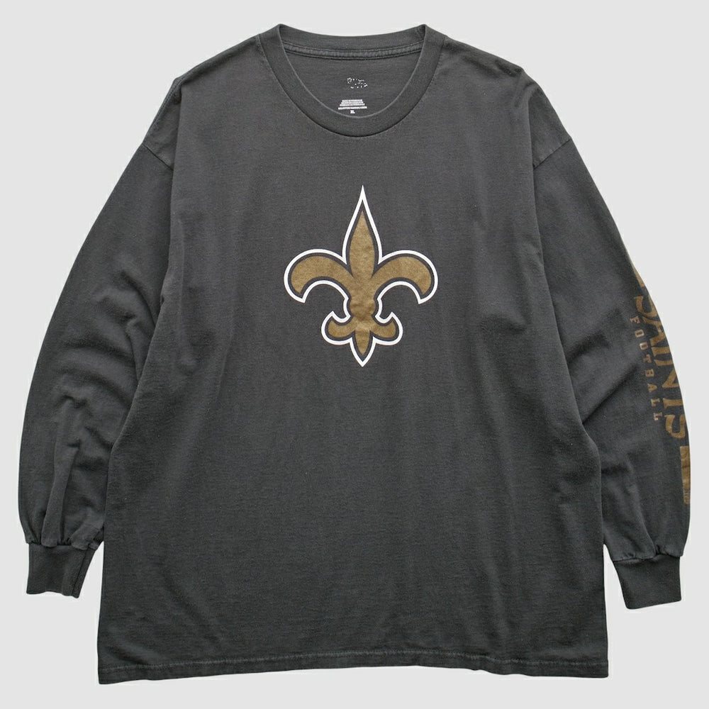 New Orleans Saints 2000s T-Shirt Black Vintage - Fanatics