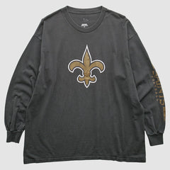 New Orleans Saints 2000s T-Shirt Black Vintage - Fanatics