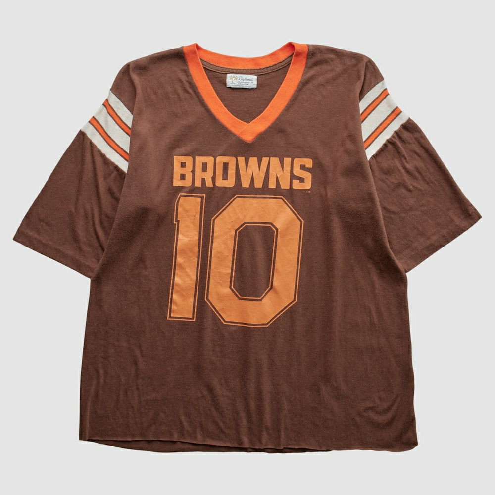 Cleveland Browns 80s T-Shirt Brown Vintage - Fanatics